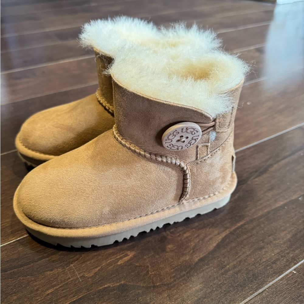 UGG Cream Shearling Boots